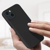 Funda Iphone 13 Silicona Semirrígida Acabado Tacto Suave Negro