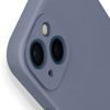 Funda Iphone 13 Silicona Semirrígida Acabado Tacto Suave Azul