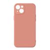 Funda Iphone 13 Silicona Semirrígida Acabado Tacto Suave Rosa