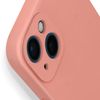 Funda Iphone 13 Silicona Semirrígida Acabado Tacto Suave Rosa