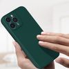 Funda Iphone 13 Pro Silicona Semirrígida Acabado Tacto Suave Verde