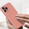 Funda Iphone 13 Pro Silicona Semirrígida Acabado Tacto Suave Rosa