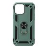 Funda Iphone 13 Antigolpes 2 Materiales Anillo Soporte Vídeo Verde Oscuro