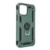 Funda Iphone 13 Antigolpes 2 Materiales Anillo Soporte Vídeo Verde Oscuro