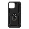 Funda Iphone 13 Antigolpes 2 Materiales Anillo Soporte Vídeo Negro