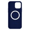 Funda Iphone 13 Compatible Magsafe Acabado Tacto Suave Azul Oscuro