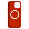 Funda Iphone 13 Pro Compatible Magsafe Acabado Tacto Suave Rojo