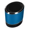 Mini Altavoz Bluetooth Bajo Potente Radio Metalizado Azul