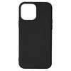 Funda Carcasa Iphone 13 Pro Max Silicona Flexible Acabado Tacto Suave Negro