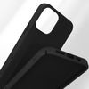 Funda Carcasa Iphone 13 Pro Silicona Flexible Acabado Tacto Suave Negro