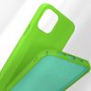 Funda Carcasa Iphone 13 Silicona Flexible Acabado Tacto Suave Verde
