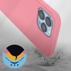 Funda Carcasa Iphone 13 Pro Silicona Flexible Acabado Tacto Suave Rosa