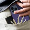 Funda Carcasa Iphone 13 Pro Max Silicona Flexible Acabado Tacto Suave Morado