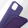 Funda Carcasa Iphone 13 Silicona Flexible Acabado Tacto Suave Morado