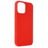 Funda Carcasa Iphone 13 Pro Max Silicona Flexible Acabado Tacto Suave Rojo