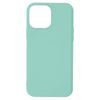 Funda Carcasa Iphone 13 Pro Max Silicona Flexible Acabado Tacto Suave Turquesa