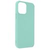 Funda Carcasa Iphone 13 Pro Max Silicona Flexible Acabado Tacto Suave Turquesa