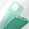 Funda Carcasa Iphone 13 Pro Max Silicona Flexible Acabado Tacto Suave Turquesa