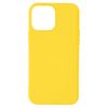 Funda Carcasa Iphone 13 Pro Max Silicona Flexible Acabado Tacto Suave Amarillo