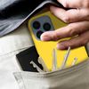 Funda Carcasa Iphone 13 Pro Max Silicona Flexible Acabado Tacto Suave Amarillo