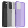 Funda Samsung Galaxy A03s Purpurina Extraíble Silicona Semirrígida Morado