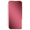 Funda Iphone 13 Pro Cierre Translúcido Espejo Soporte Rosa