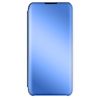 Funda Samsung Galaxy A03s Cierre Translúcido Espejo Soporte Azul