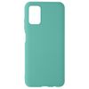 Funda Samsung Galaxy A03s Silicona Flexible Acabado Mate Antimanchas Turquesa