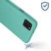 Funda Samsung Galaxy A03s Silicona Flexible Acabado Mate Antimanchas Turquesa