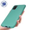 Funda Samsung Galaxy A03s Silicona Flexible Acabado Mate Antimanchas Turquesa