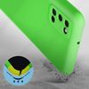 Funda Carcasa Samsung Galaxy A03s Silicona Flexible Acabado Tacto Suave Verde