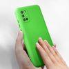Funda Carcasa Samsung Galaxy A03s Silicona Flexible Acabado Tacto Suave Verde