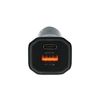 Cargador Coche 2 Puertos Usb 3.0 Usb-c Power Delivery Negro