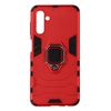 Funda Samsung A13 5g / A04s Híbrida Antigolpes Anillo Metálico Soporte Rojo