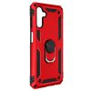 Funda Samsung A13 5g / A04s Antigolpes 2 Materiales Anillo Soporte Vídeo Rojo