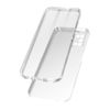 Funda Galaxy A03s Trasera Rígida Transparente Delantera Flexible Transparente