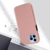 Funda Iphone 13 Pro Parte Trasera Rígida Champán Delantera Flexible Transparente