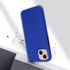 Funda Iphone 13 Parte Trasera Rígida Azul Delantera Flexible Transparente