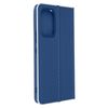 Funda Samsung Galaxy A53 5g Cierre Tarjetero Cordel Efecto Carbono Azul