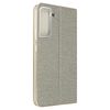 Funda Samsung Galaxy S22 Plus Tarjetero Soporte Forcell Luna Book Gold Gris