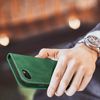 Funda Iphone Se 2020 / 8 / 7 Efecto Ante Tarjetero Soporte Vídeo, Forcell Verde