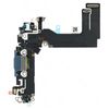 Conector Carga Lightning Micrófono Iphone 13 Mini Recambio Azul