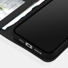 Funda Apple Iphone 13pro Max Cuero Premium Tarjetero Función Soporte Vídeo Negro