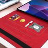 Funda Lenovo Tab P12 Pro Tarjetero Soporte Vídeo Rojo