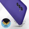 Funda Samsung A13 5g / A04s Silicona Flexible Acabado Tacto Suave Morado