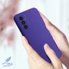 Funda Samsung A13 5g / A04s Silicona Flexible Acabado Tacto Suave Morado