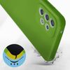 Funda Samsung Galaxy A33 5g Silicona Flexible Acabado Tacto Suave Verde