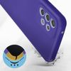 Funda Samsung Galaxy A33 5g Silicona Flexible Acabado Tacto Suave Morado