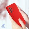 Funda Samsung Galaxy A53 5g Silicona Flexible Acabado Tacto Suave Rojo