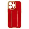 Funda De Silicona Plegable Para Iphone 13 Pro Sistema Magnético Rojo